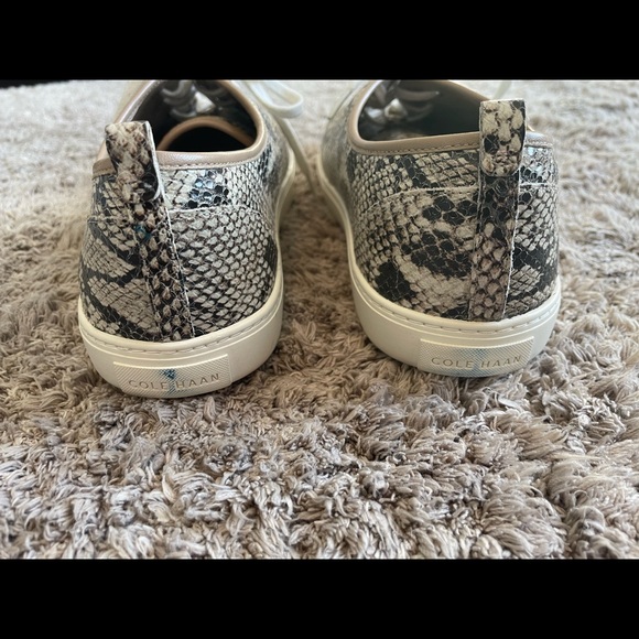 Cole Haan Grand.OS Snakeskin Sneakers - Picture 4 of 7